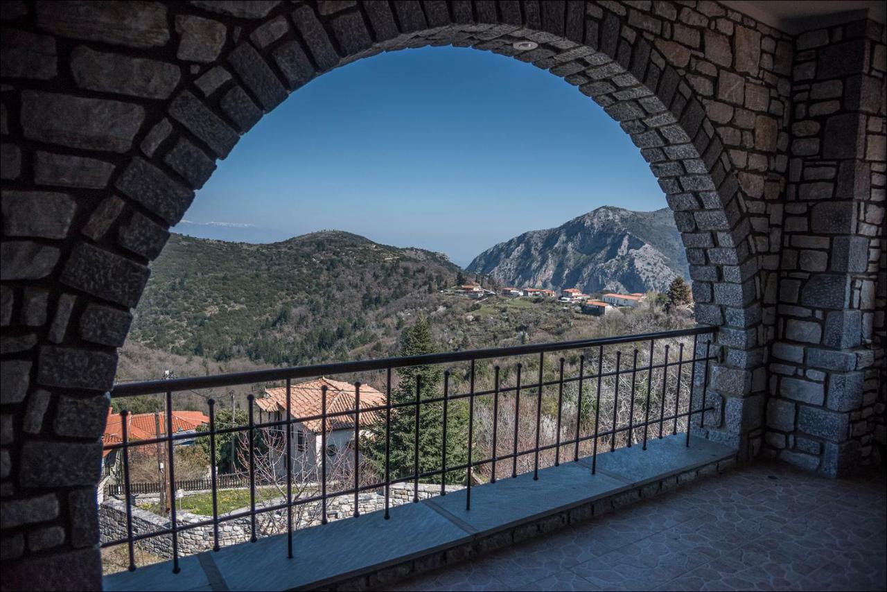 Stone Mansion Anavryti, Αμα 20569 Villa Misztrász Kültér fotó