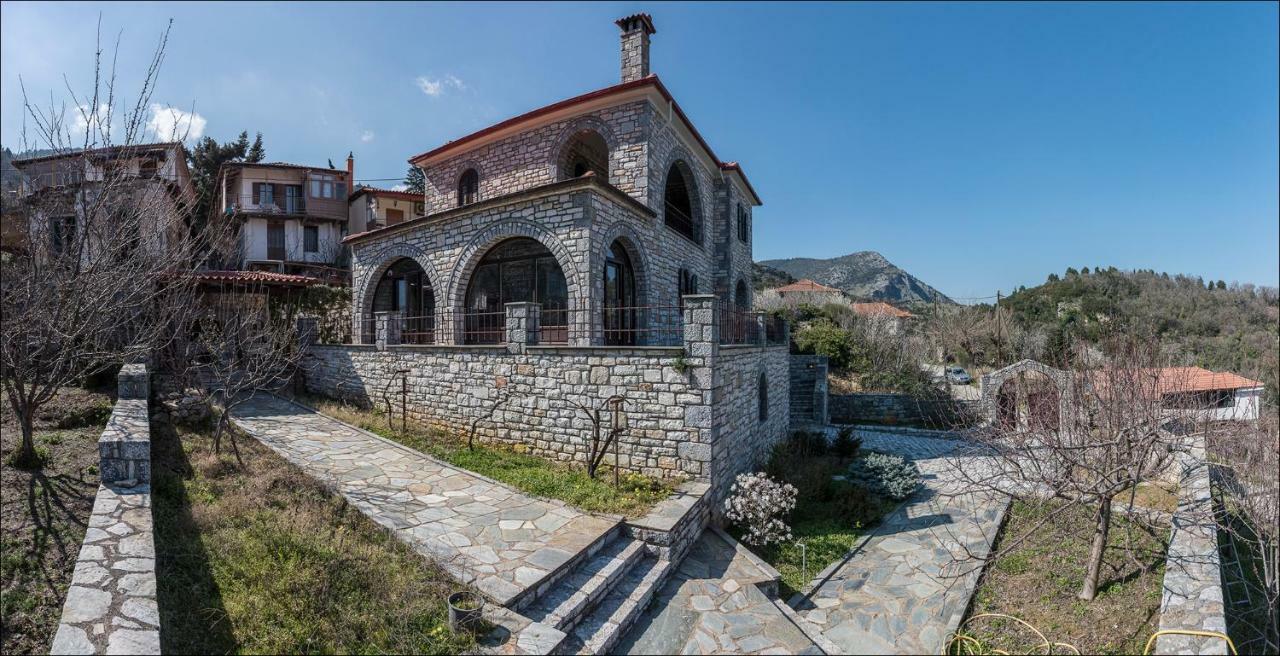 Stone Mansion Anavryti, Αμα 20569 Villa Misztrász Kültér fotó